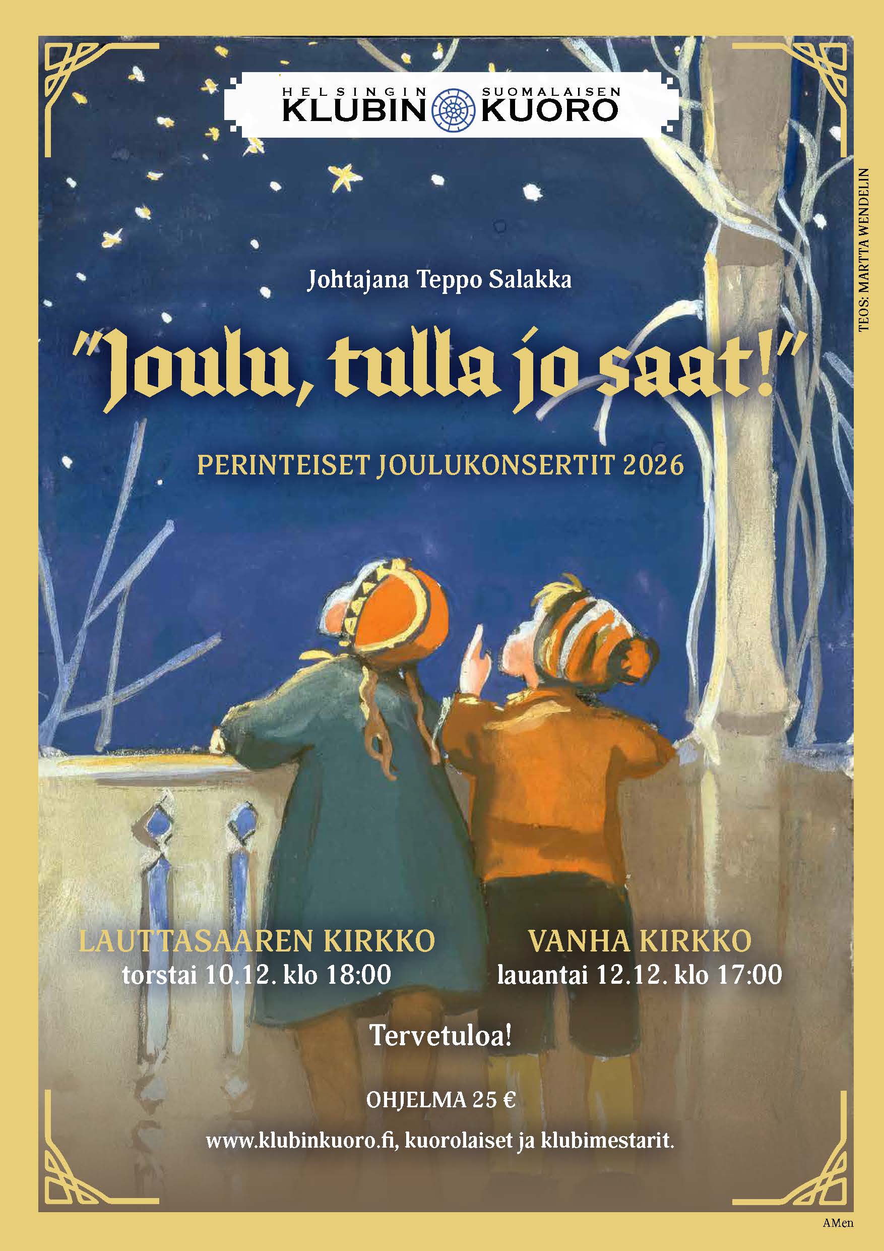 Joulu tulla jo saat HSKK 26 netti